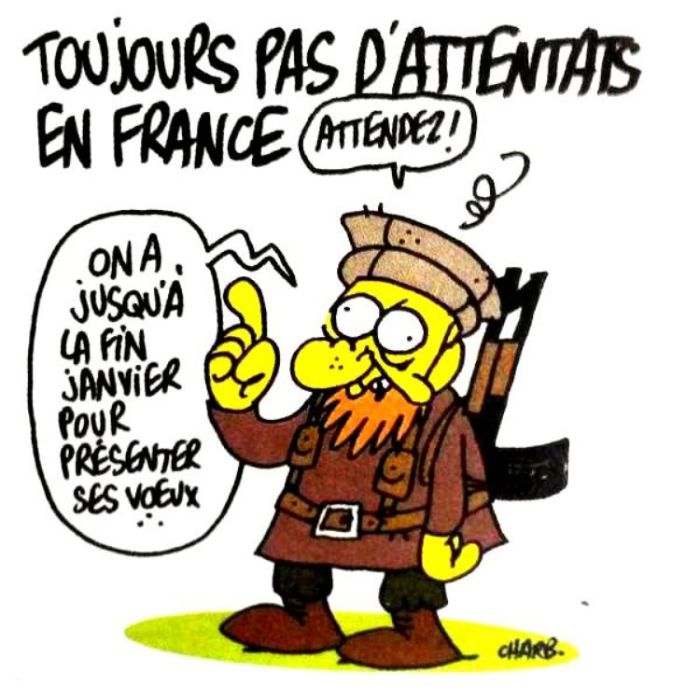 dernier dessin charb